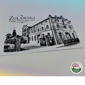 Pocztówka sitodruk – Żuławski Park Historyczny