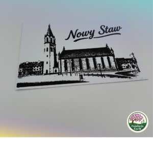 Pocztówka „Nowy Staw – Ołówek” – sitodruk