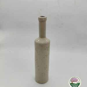 Ręcznie wykonana butelka ceramiczna – minimalistyczna forma