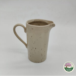 Ręcznie wykonany mlecznik ceramiczny