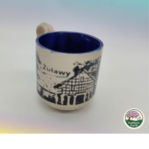 Kubek ceramiczny „Żuławy” – ręcznie wykonany, 350 ml