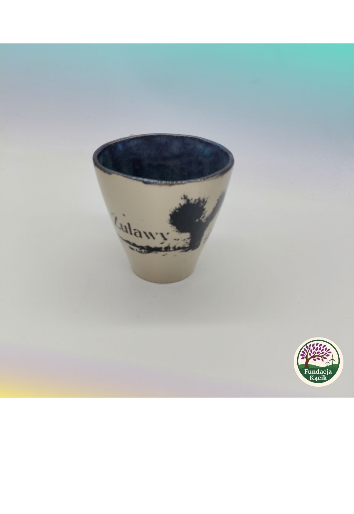 Kubek ceramiczny „Żuławy” – ręcznie wykonany, 300 ml